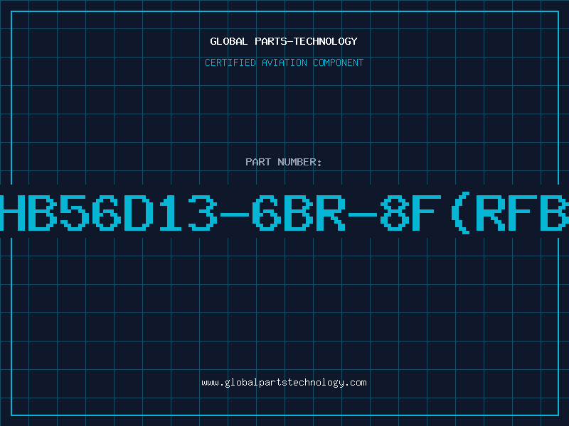 Aviation Part HB56D13-6BR-8F(RFB