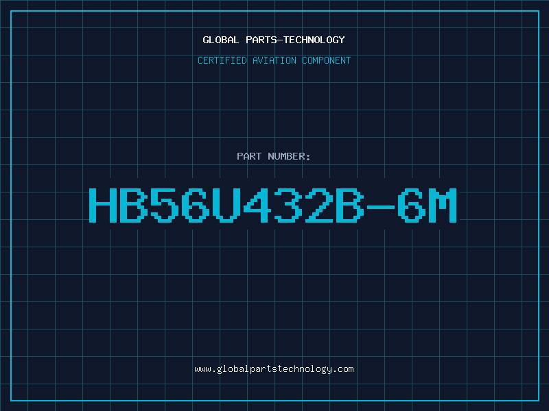 Aviation Part HB56U432B-6M