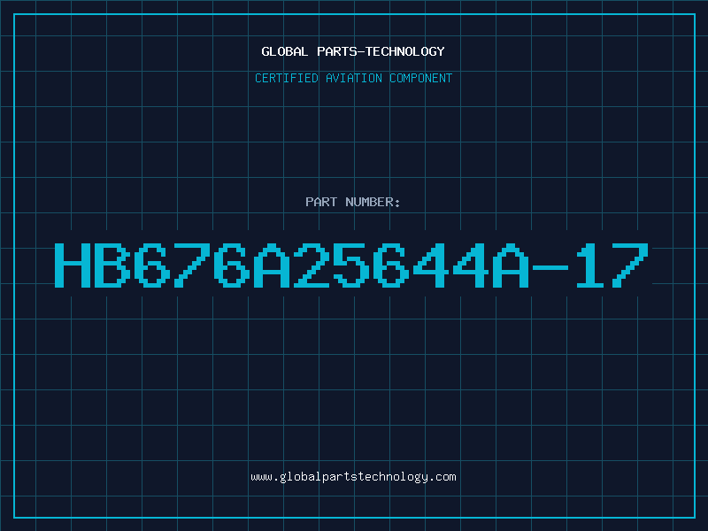 Aviation Part HB676A25644A-17