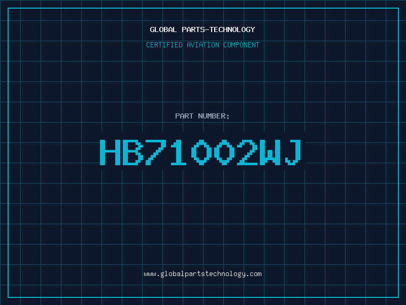 Aviation Part HB71002WJ