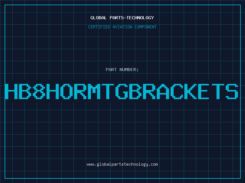 Aviation Part HB8HORMTGBRACKETS