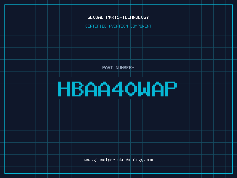 Aviation Part HBAA40WAP