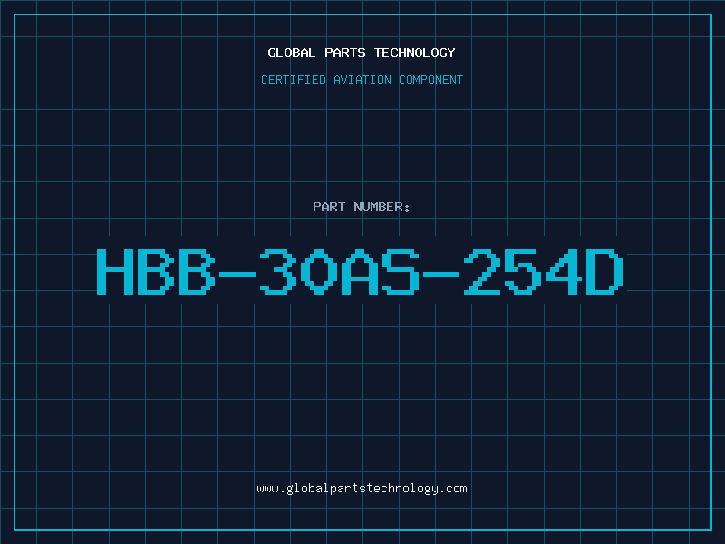 Aviation Part HBB-30AS-254D