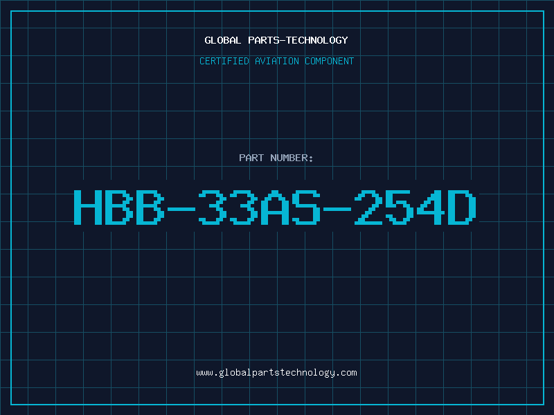 Aviation Part HBB-33AS-254D