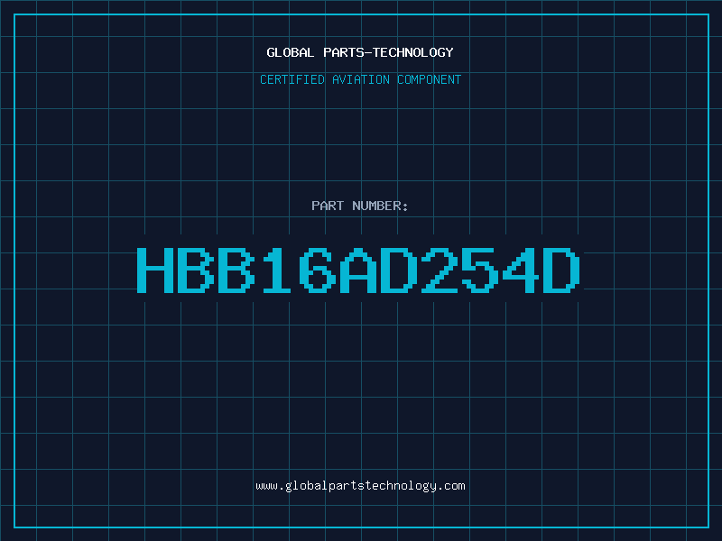 Aviation Part HBB16AD254D