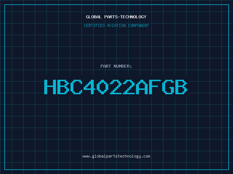 Aviation Part HBC4022AFGB