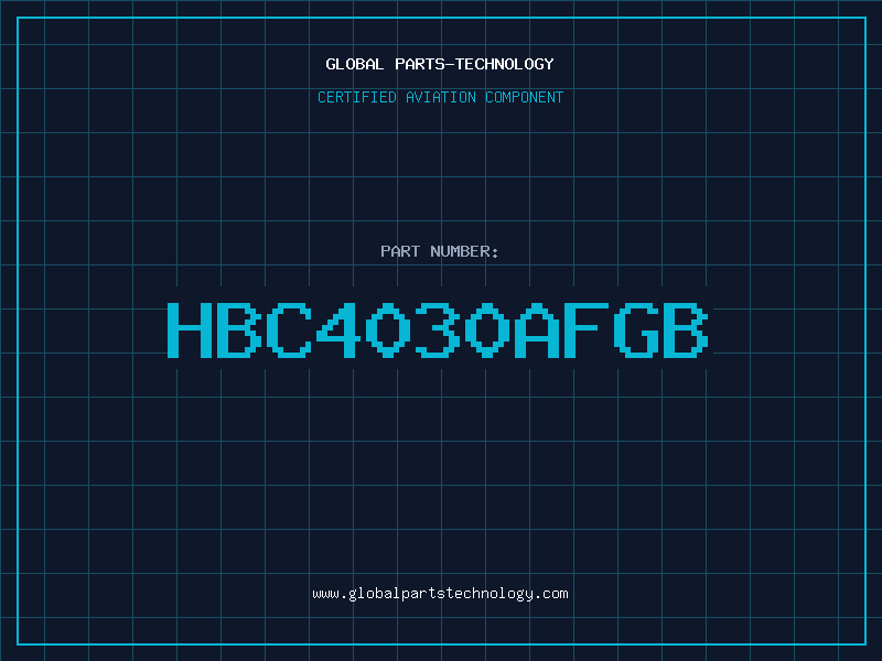 Aviation Part HBC4030AFGB