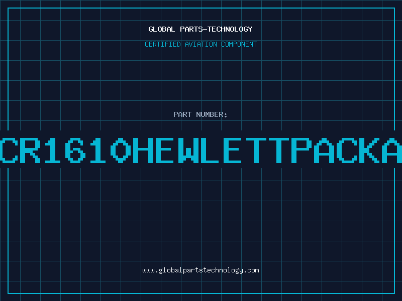 Aviation Part HBCR1610HewlettPackard