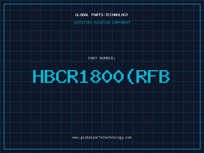 Aviation Part HBCR1800(RFB