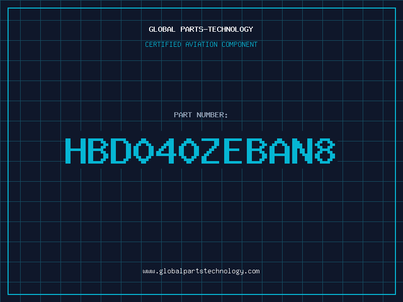 Aviation Part HBD040ZEBAN8