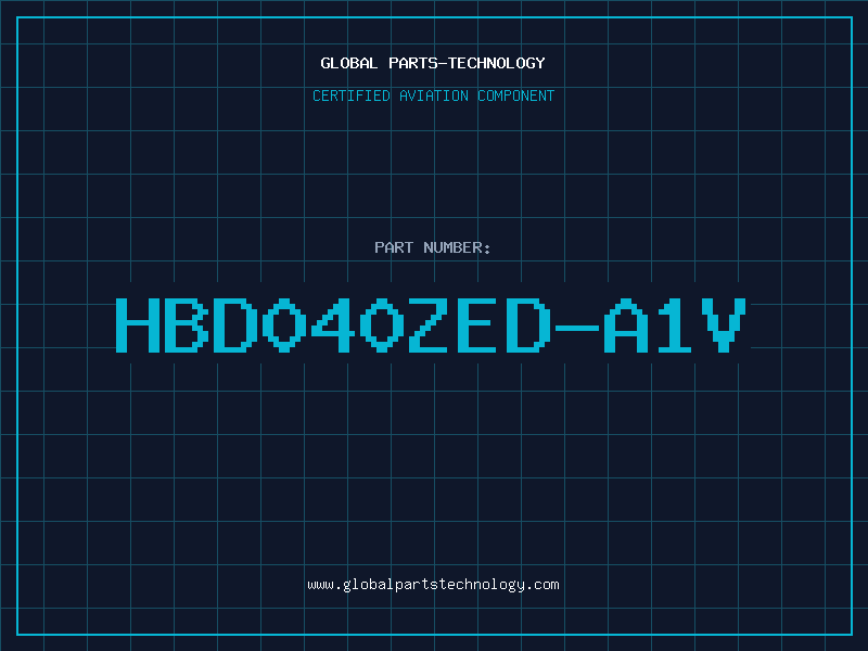 Aviation Part HBD040ZED-A1V
