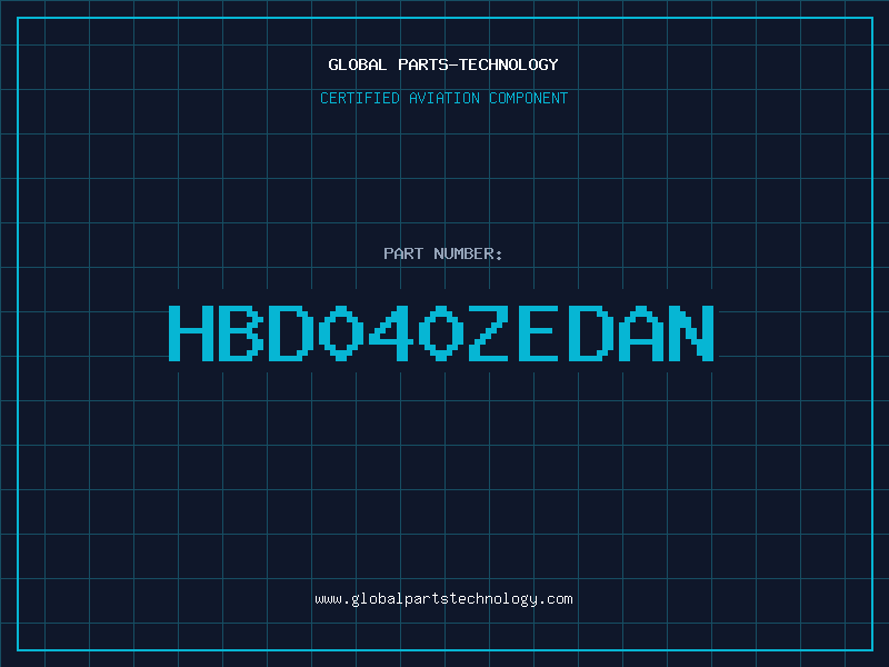 Aviation Part HBD040ZEDAN