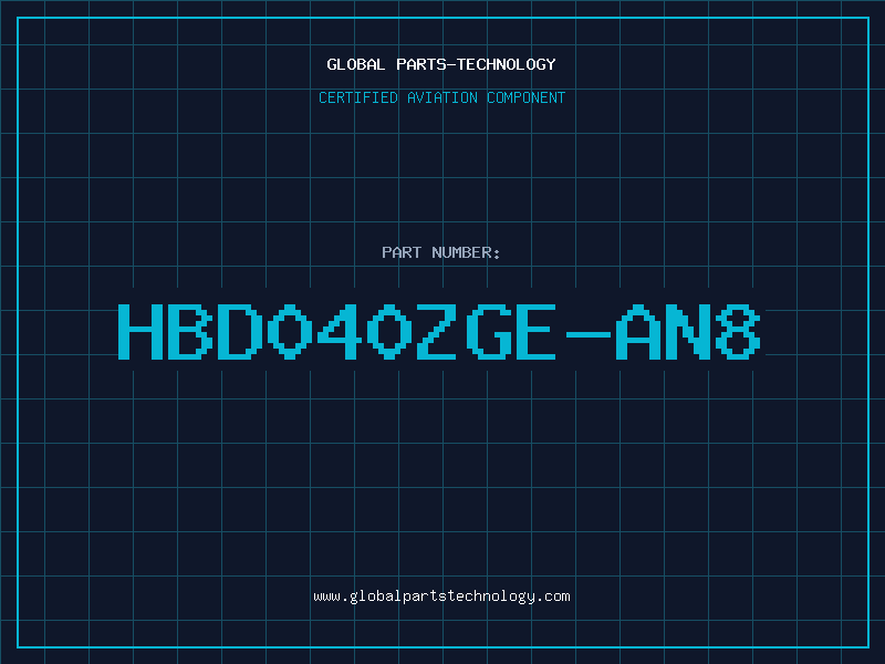 Aviation Part HBD040ZGE-AN8