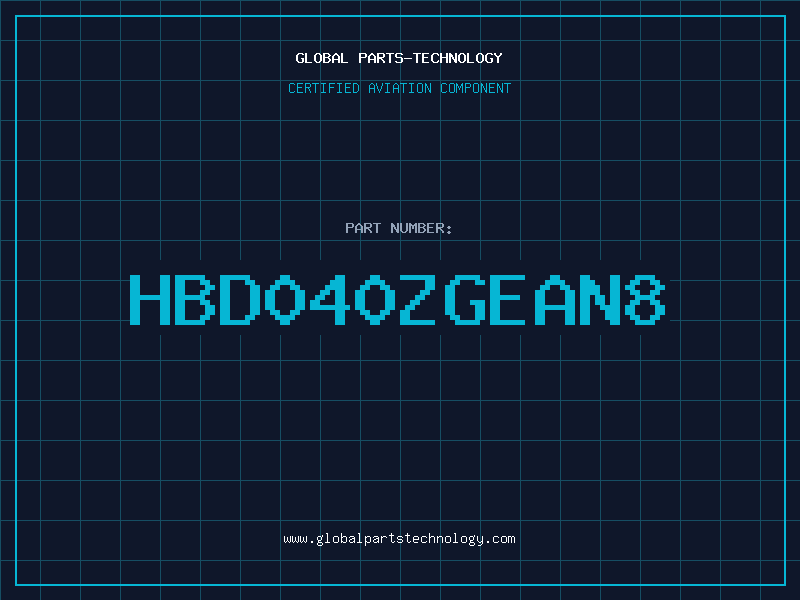 Aviation Part HBD040ZGEAN8