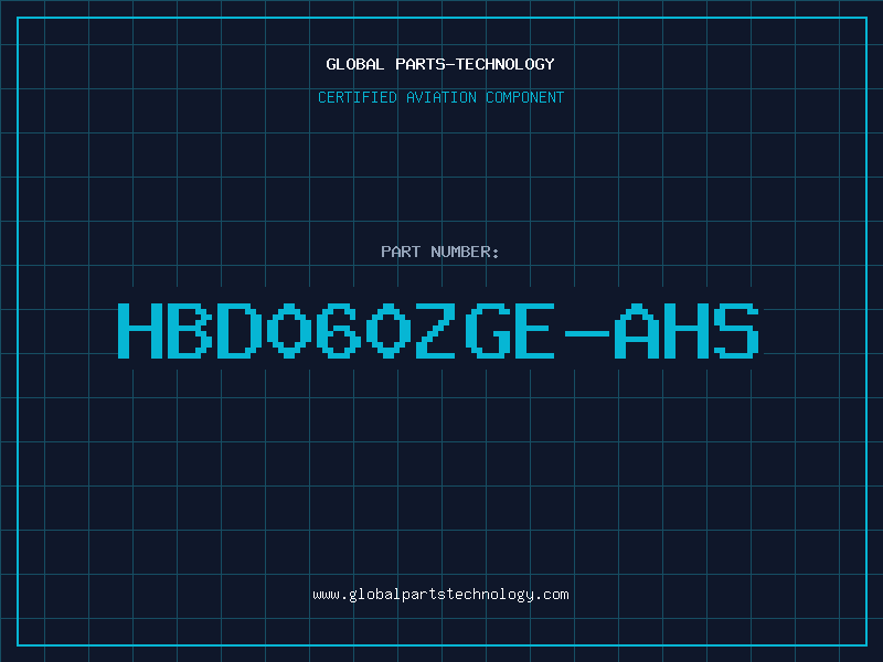 Aviation Part HBD060ZGE-AHS