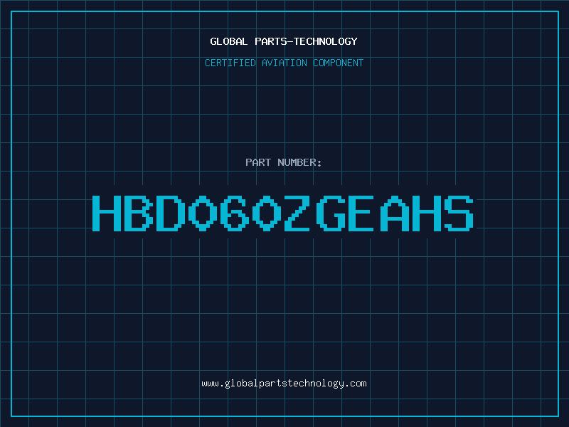 Aviation Part HBD060ZGEAHS
