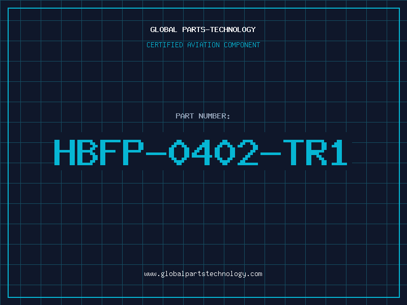 Aviation Part HBFP-0402-TR1