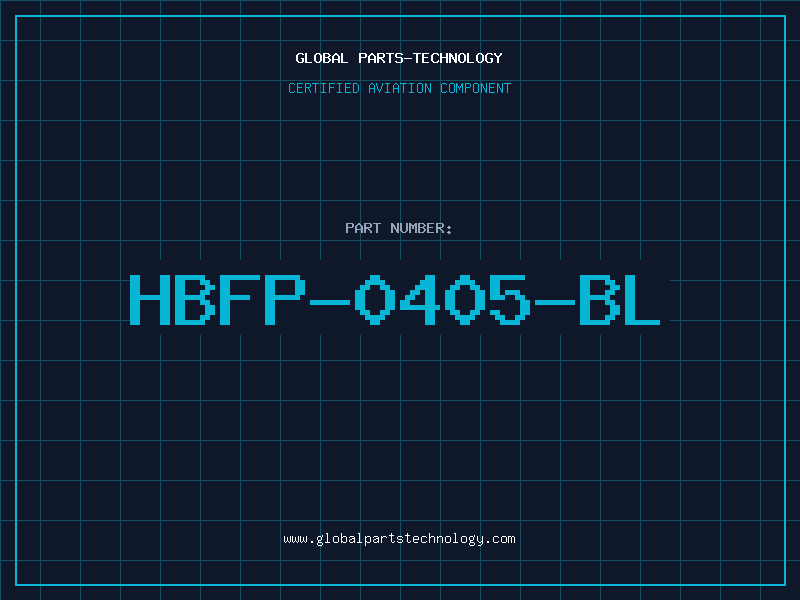 Aviation Part HBFP-0405-BL