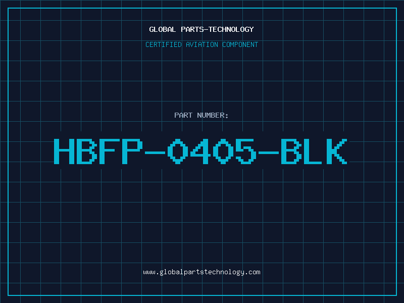 Aviation Part HBFP-0405-BLK