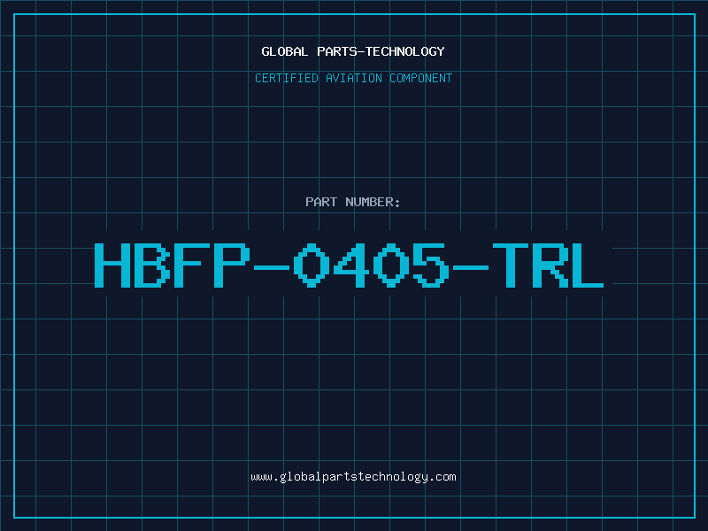 Aviation Part HBFP-0405-TRL
