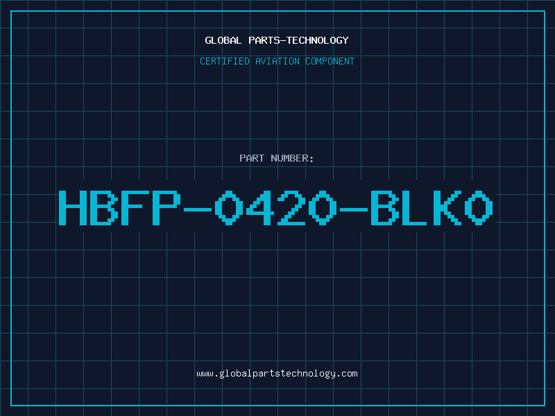 Aviation Part HBFP-0420-BLK0