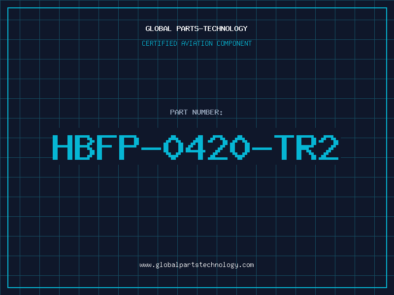 Aviation Part HBFP-0420-TR2