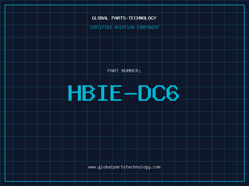 Aviation Part HBIE-DC6