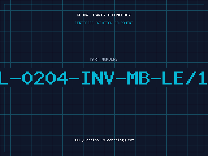 Aviation Part HBL-0204-INV-MB-LE/150