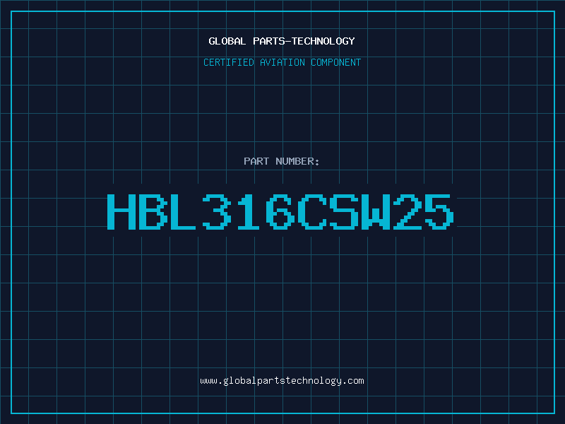 Aviation Part HBL316CSW25