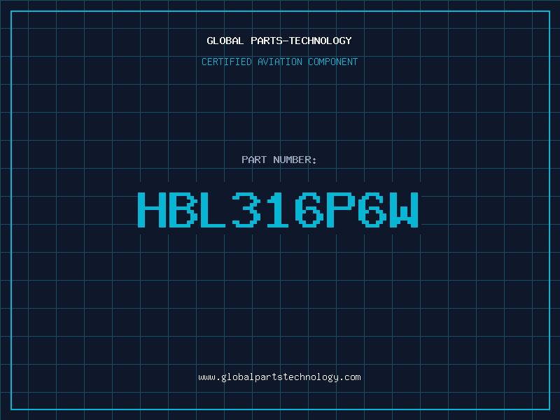 Aviation Part HBL316P6W