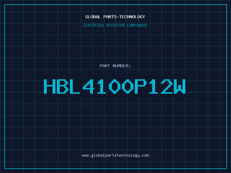 Aviation Part HBL4100P12W