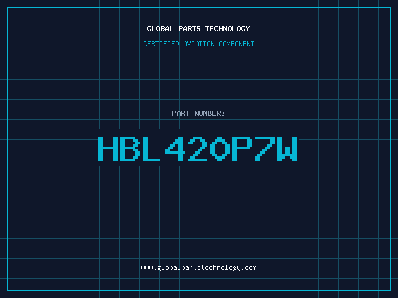 Aviation Part HBL420P7W