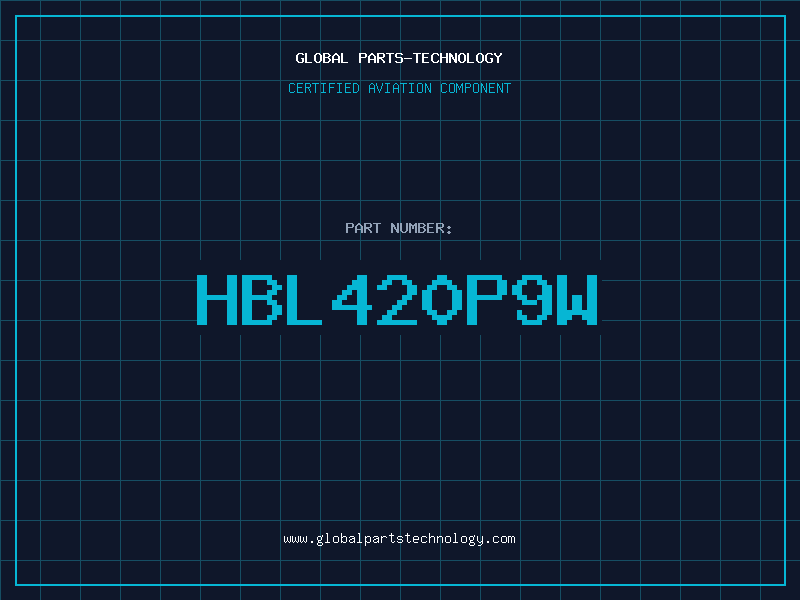 Aviation Part HBL420P9W