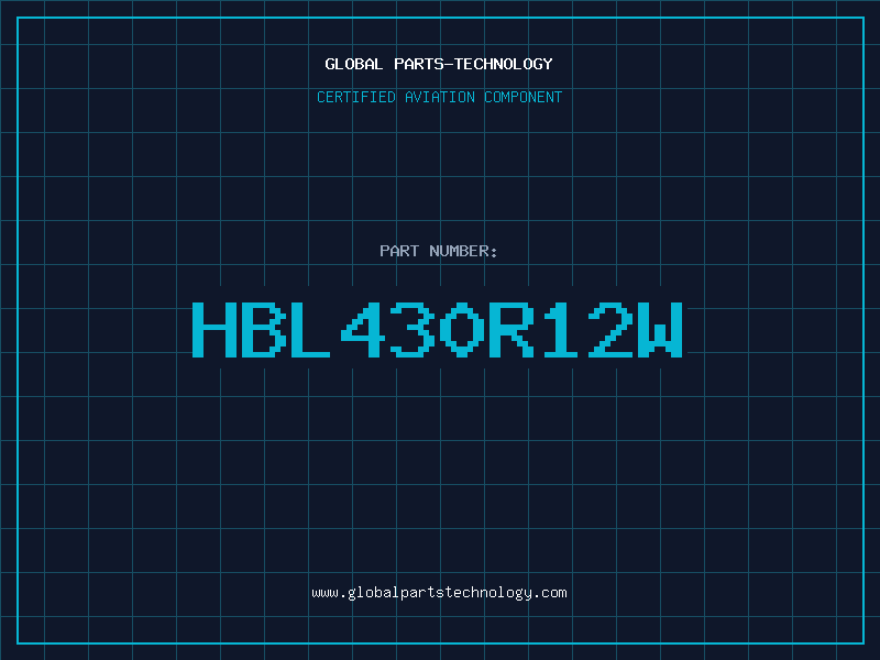 Aviation Part HBL430R12W