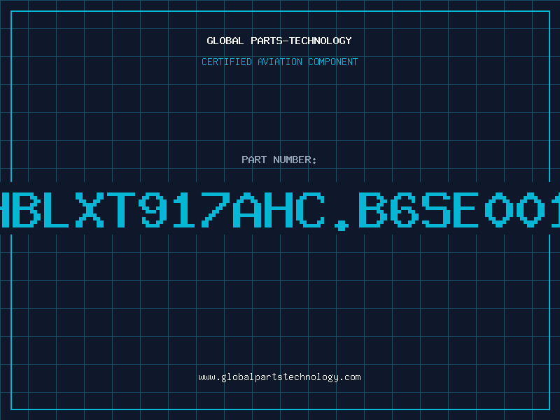 Aviation Part HBLXT917AHC.B6SE001