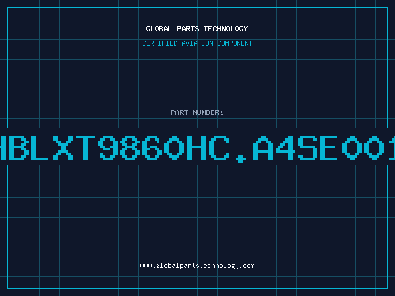 Aviation Part HBLXT9860HC.A4SE001