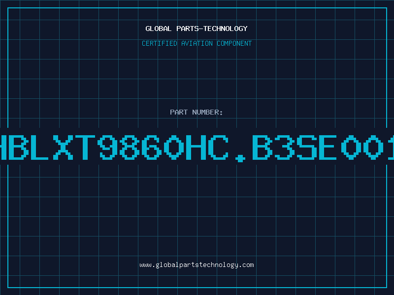 Aviation Part HBLXT9860HC.B3SE001