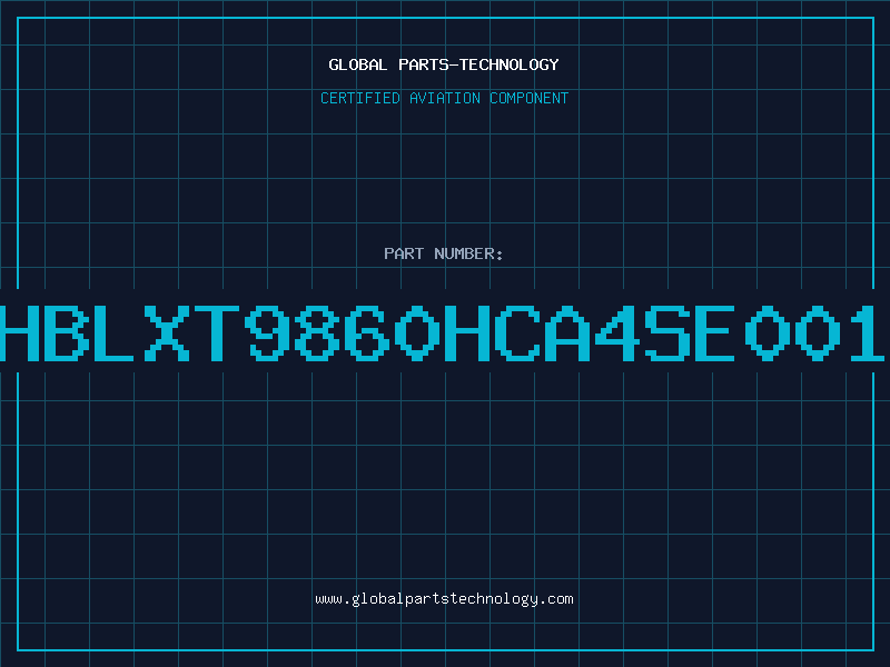 Aviation Part HBLXT9860HCA4SE001