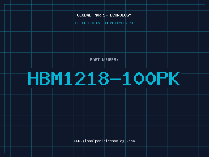 Aviation Part HBM1218-100pk