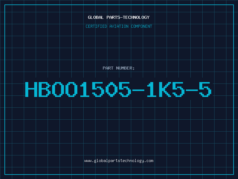 Aviation Part HBOO1505-1K5-5