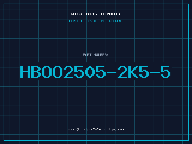 Aviation Part HBOO2505-2K5-5