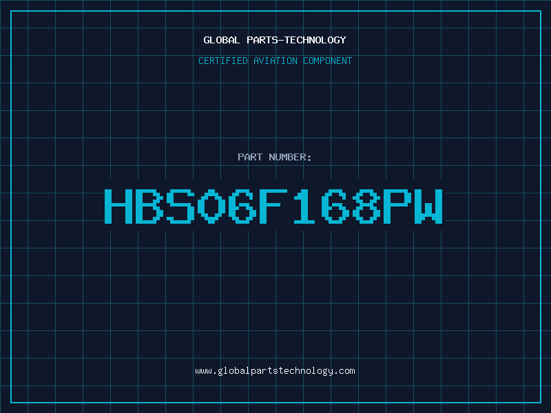 Aviation Part HBS06F168PW