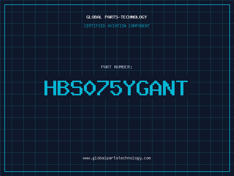 Aviation Part HBS075YGANT