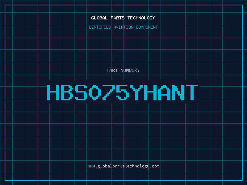 Aviation Part HBS075YHANT
