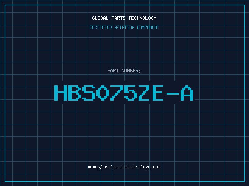 Aviation Part HBS075ZE-A