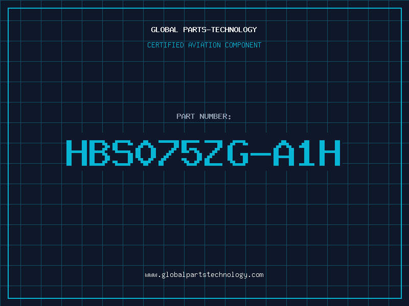 Aviation Part HBS075ZG-A1H