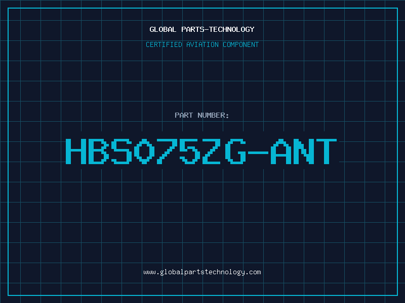 Aviation Part HBS075ZG-ANT