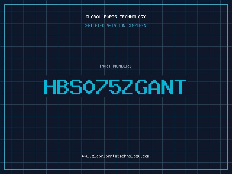 Aviation Part HBS075ZGANT