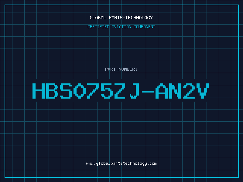 Aviation Part HBS075ZJ-AN2V