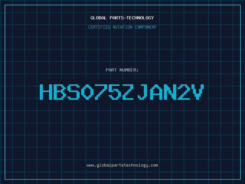 Aviation Part HBS075ZJAN2V